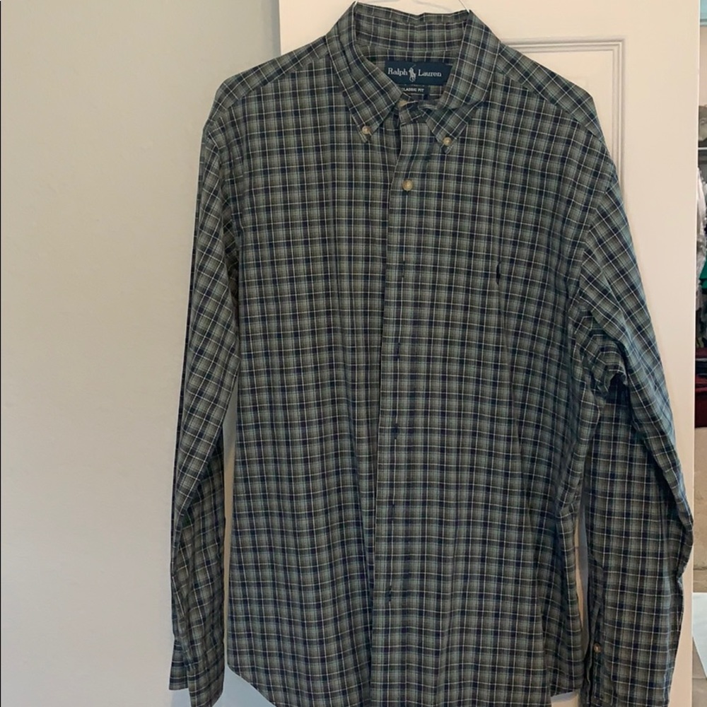 RALPH LAUREN DRESS SHIRT CLASSIC FIT